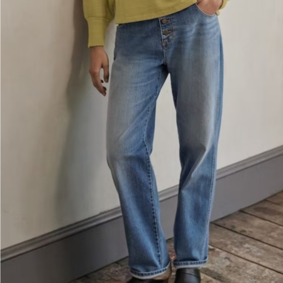 Wrap London Baggy Oversized Boyfriend Jeans Size 4 - Picture 1 of 11